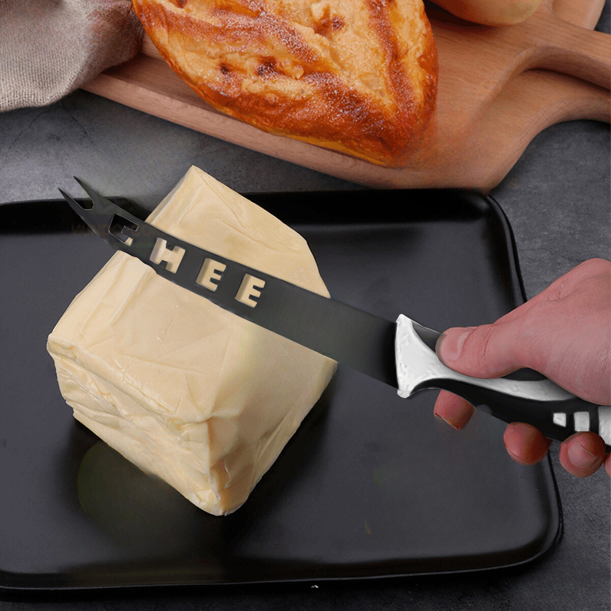 Kit De Facas De Cozinha Premium Colors 8 Peças Ralador