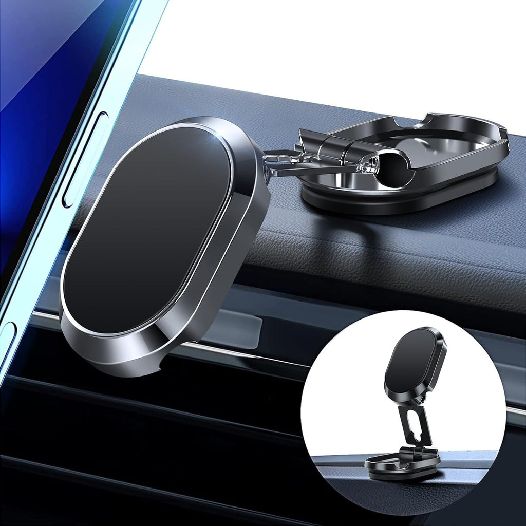 Suporte Magnético Dobrável De 360° Para Celular Para Carro