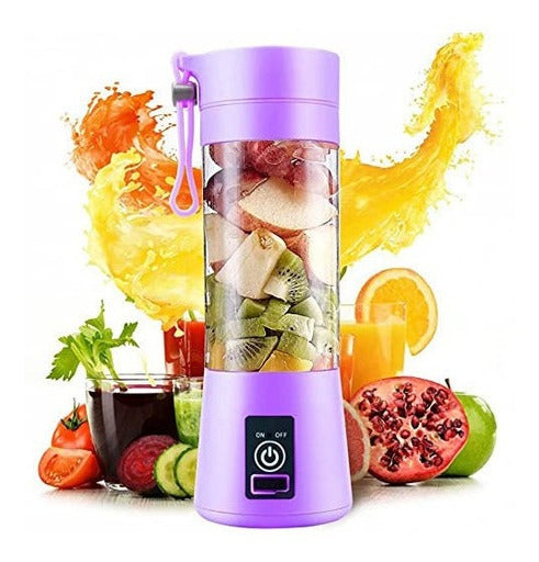 Mini Liquidificador Portátil Recarregável Mixer Usb Academia