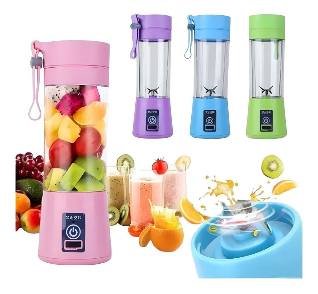Mini Liquidificador Portátil Recarregável Mixer Usb Academia